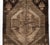 Vintage Circa 1940 Brown Turkish Oushak Hand Knotted Wool Runner 3ft 11in X 15ft 1in For Sale - Image 4 of 18