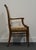 Wood High End Vintage Solid Cherry Italian Neoclassical Regency Revival Dining Arm Chair For Sale - Image 7 of 8