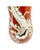 Traditional Huge Dragon Design Wallendorf German Made Red Hand Painted Gilt Vintage Porcelain Vase For Sale - Image 3 of 9