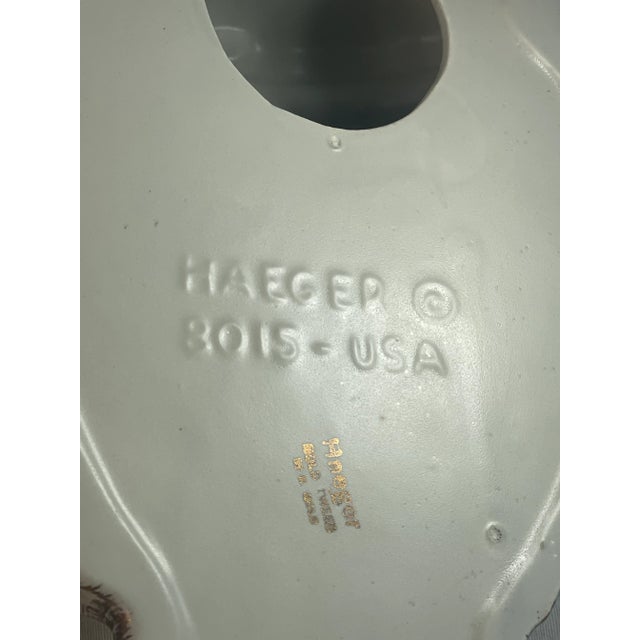 1960s Royal Haeger Lavabo Wall Fountain & Planter in Gold Tweed For Sale - Image 10 of 13