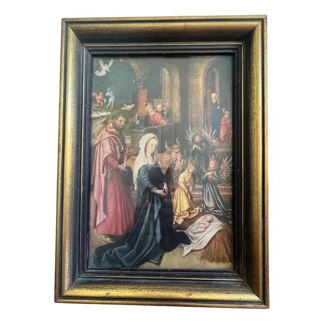 1930s After Hans Holbein, The Elder, The Nativity, Art Print For Sale - Image 5 of 5