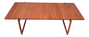 1960s Peter Hvidt and Orla Mølgaard-Nielsen Solid Teak Coffee Table