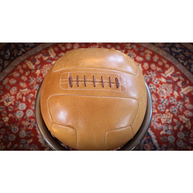 Barball Stool in Leather by Timothy Oulton, 2010s For Sale - Image 12 of 18
