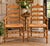 Pair of Rustic English Country Ladder-Back Armchairs With Woven Rush Seats For Sale - Image 12 of 12