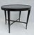 Baker Furniture Company Barbara Barry Collection for Baker Furniture Black Satin Lacquer Oval Shaped Side/End Table For Sale - Image 4 of 18