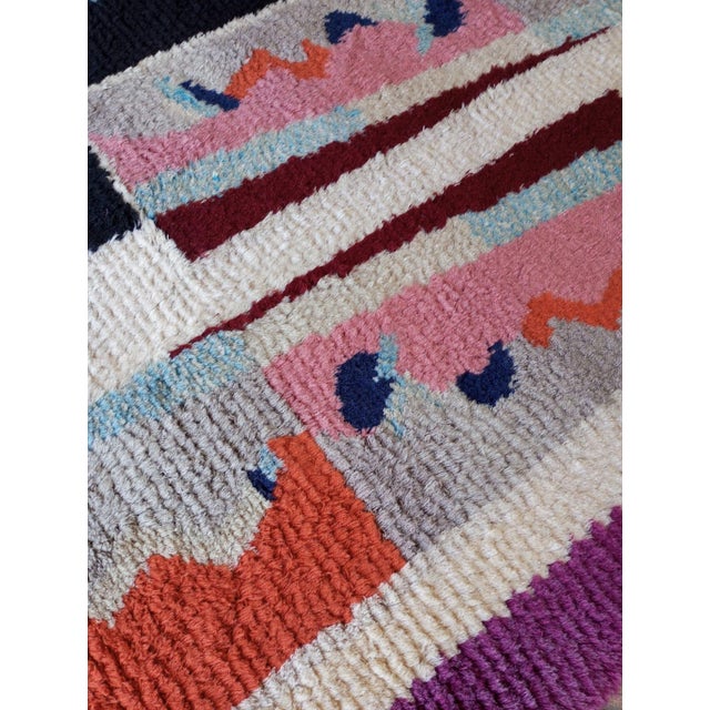 Textile Vintage Italian Razionalismi Rug, 1990s For Sale - Image 7 of 15