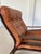 Wood Norwegian Cognac Leather Lounge Chair by Oddvin Rykken, 1960s For Sale - Image 7 of 13