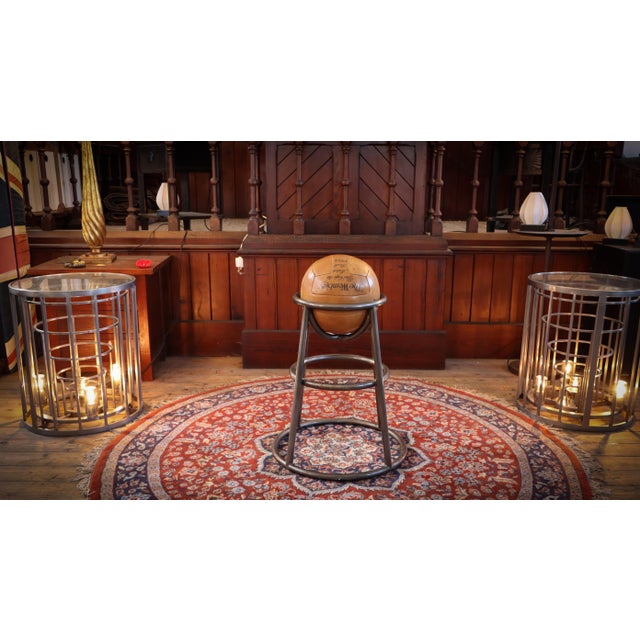 Barball Stool in Leather by Timothy Oulton, 2010s For Sale - Image 18 of 18