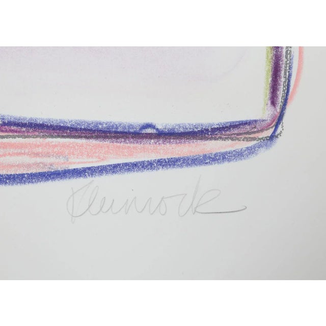 A lithograph by American artist Sybil Kleinrock from 1978 that is titled "Midway Stage II-B". It is signed and numbered 20...