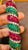 2020s 35 Ct Emeralds & 35 Ct Rubies + 15 Ct Diamond Bracelet 18ky Gold, 8 " For Sale - Image 5 of 8
