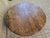 Large Mid-Century Round Oak Coffee Table, 1970s For Sale - Image 12 of 16