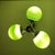 Green Space Age Green Glass and Chromed Pendant Light, 1970s For Sale - Image 8 of 15