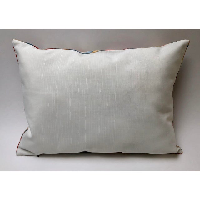 Shimmery silk velvet pillow will enliven your living or family room. Invisible zipper. Down pillow insert not included.