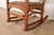 Stickley Harvey Ellis Collection Mission Arts & Crafts Inlaid Oak Rocking Chair For Sale - Image 9 of 13