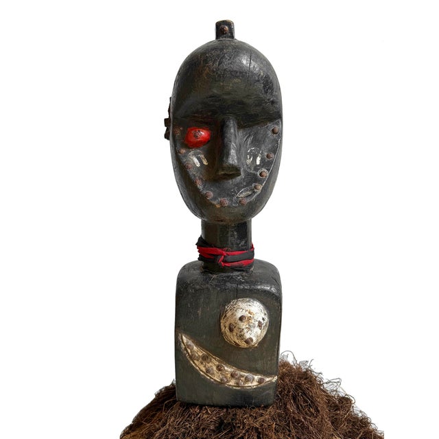 Vintage Rare Baga West Guinea Large Headdress For Sale - Image 4 of 14