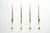 Set of four wall mounted “Pendulum” candlesticks designed by Pierre Forssell. Manufactured in Sweden by Skultuna during...
