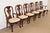 Baker Furniture Company Baker Furniture Georgian Carved Mahogany Dining Chairs, Set of Six For Sale - Image 4 of 12