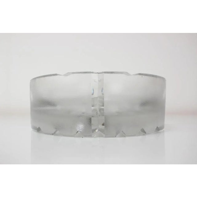 Mid-Century Large Ashtray from Bohemia Glass, 1970s For Sale - Image 9 of 10