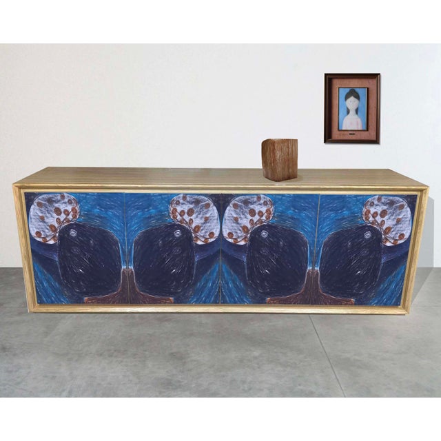 Drawing Four Sideboard by Meccani Studio for Meccani Design, 2026 For Sale - Image 4 of 6