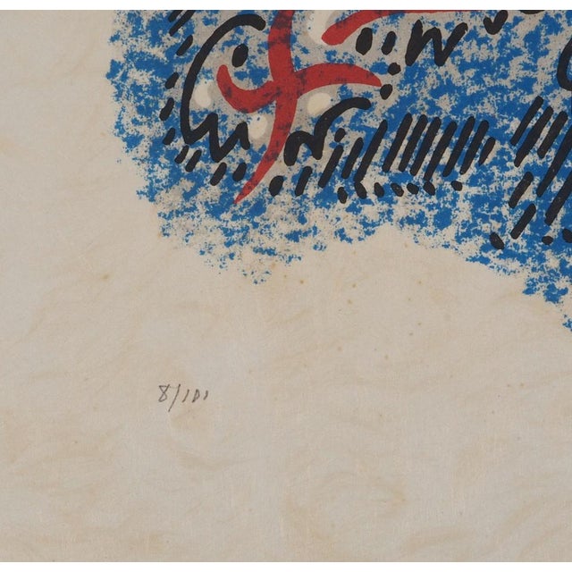André Masson, Bird in Flight, 1973, Original Lithograph For Sale - Image 5 of 6
