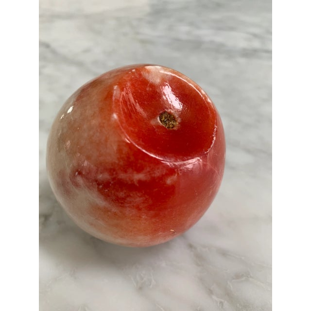 Mid 20th Century Vintage Marble Apple Paper Weights - Set of 4 For Sale - Image 9 of 12