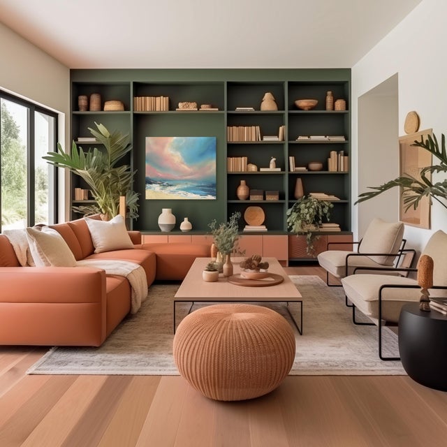 Sky Blue The Sound of the Ocean - Soft Pastel Tone Oceanscape Painting on Canvas Original Artwork by Charlotte Elizabeth For Sale - Image 8 of 9