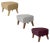 Mogens Lassen Light Grey Smoked Oak Raf Simons Vidar 3 My Own Chair Footstools by Lassen, Set of 4 For Sale - Image 4 of 5