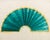 Joseph Lawrence Gardella (American, XX-XXI), Green Fan, Mixed Media on Paper, unsigned, estate stamp to reverse, black...