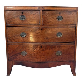 19th Century English Commode / Chest of Drawers For Sale