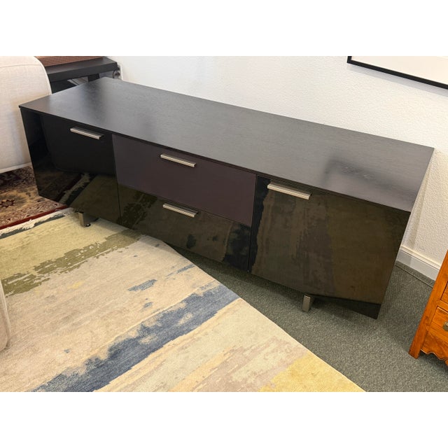 BdI Avion Series Lowboy Media Console For Sale - Image 9 of 12