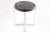 2020s Round Petrified Wood Top W Stainless Steel Stand Accent Table or Side Table 71 For Sale - Image 5 of 5