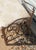 Mid 20th Century Decorative Bronze Vanity Seat With Cushion. For Sale - Image 9 of 9