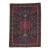 1960s Vintage Persian Handmade Wool Cotton Light Red Area Rug For Sale