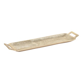 Donte Textured Aluminum Tray, Small For Sale