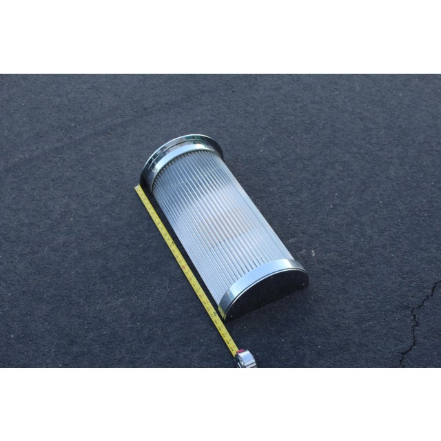 1950s Mid-Century Modern Art Deco Style Sconce For Sale - Image 5 of 8