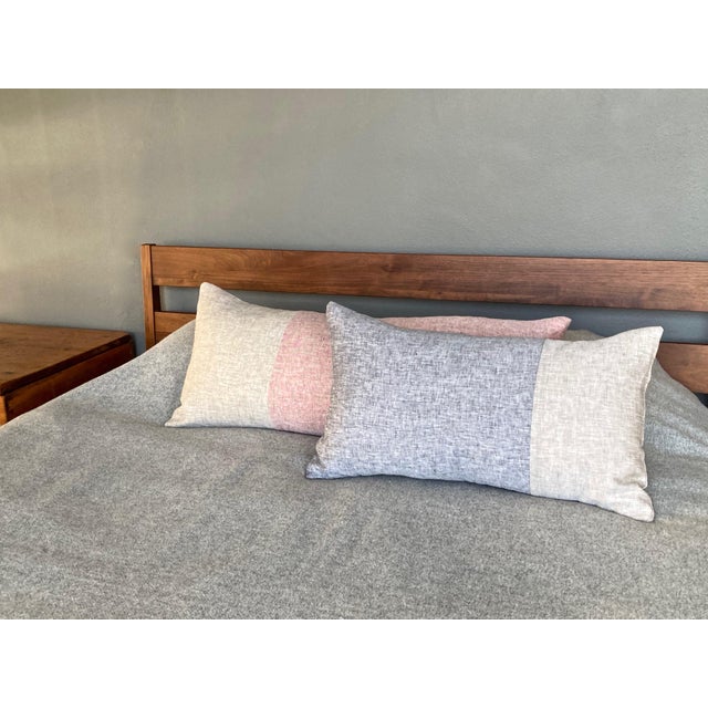 Modernplum Plum Textiles Seacliff Clay Linen For Sale - Image 4 of 4