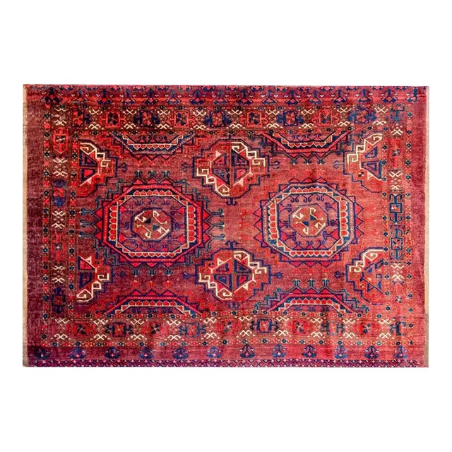 Early 20th Century Juval Bag Face Rug For Sale