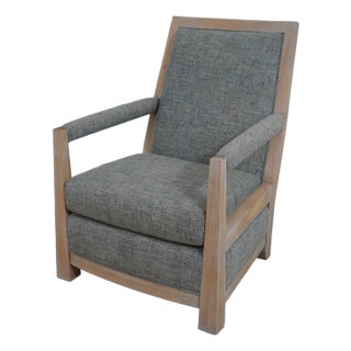 Century Mid Century Modern Design Upholstered Accent Chair For Sale