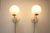 White Mid-Century Wall Lamps from Drukov, 1970s, Set of 2 For Sale - Image 8 of 14