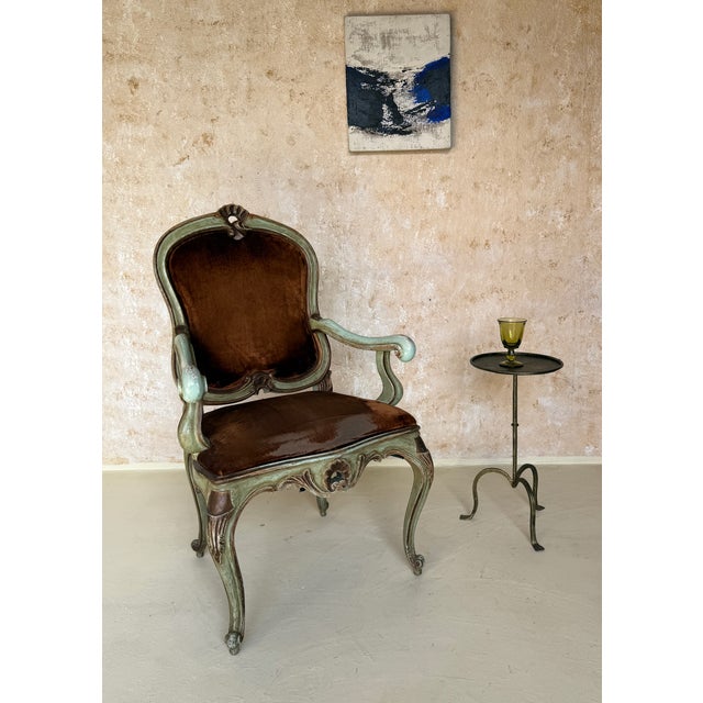 A refined Spanish drinks table, recently handcrafted by skilled European artisans using traditional ironworking...