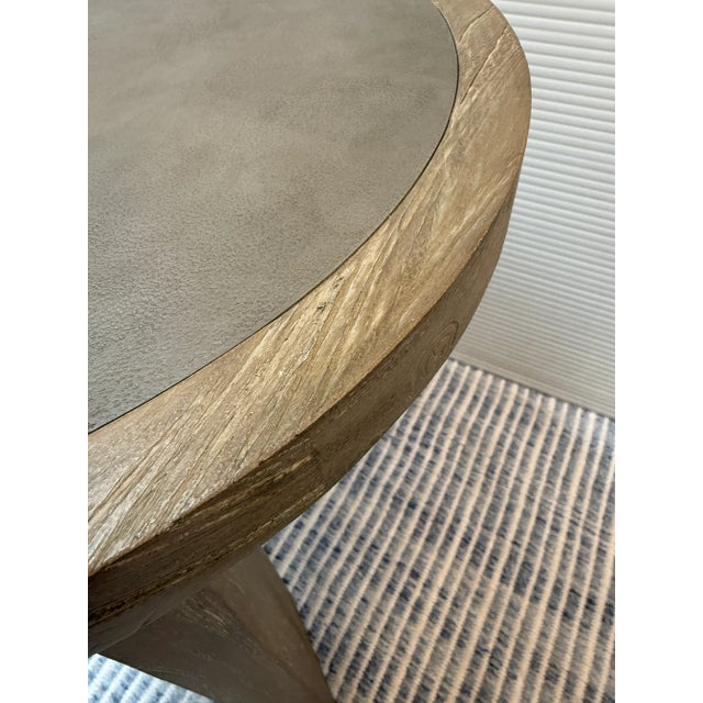 Brownstone Royce Teak Side Table For Sale - Image 4 of 12