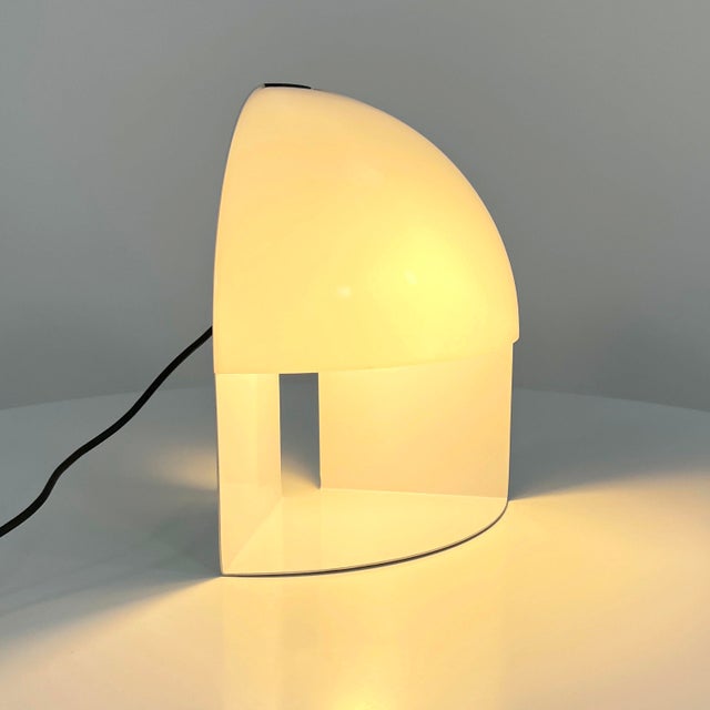 Corner Desk Lamp by Danilo & Corrado Aroldi for Stilnovo, 1970s, in Good conditions. Designed 1970 to 1979 This piece has...