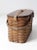 Antique Hawkeye Basket Insulated Picnic Basket For Sale - Image 6 of 13