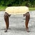 Boho Chic Vintage Boho Tufted Low Stool For Sale - Image 3 of 6
