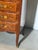 Tall French Louis XV Marquetry Chest of Drawers with Marble Top For Sale - Image 6 of 7