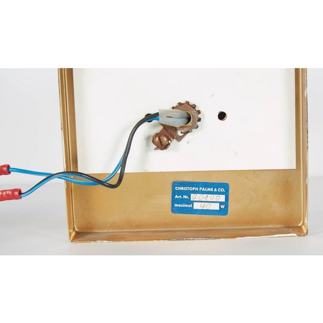 Cut Crystal and Gold Hollywood Regency Sconces by Christoph Palme For Sale - Image 11 of 12