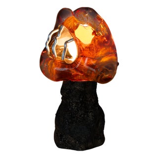 Small Version Somehow Honey Dreams of Fire Table Lamp by Vincent Decat For Sale