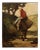 1940s After Honore Daumier "Returning From the Market" First Edition Cottage Style Lithograph For Sale