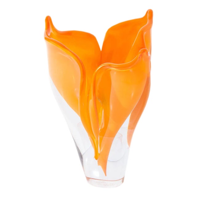 2006 Art Glass Vase by Steven Webber For Sale