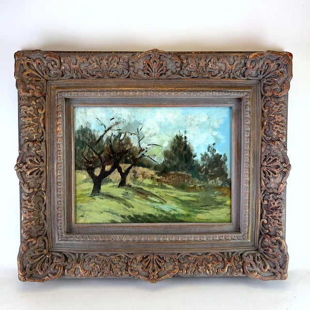 C. 1950s Gay Youse Impressionistic Landscape by Duxbury, Massachusetts Artist For Sale - Image 9 of 9